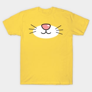 Smiling kitten face T-Shirt